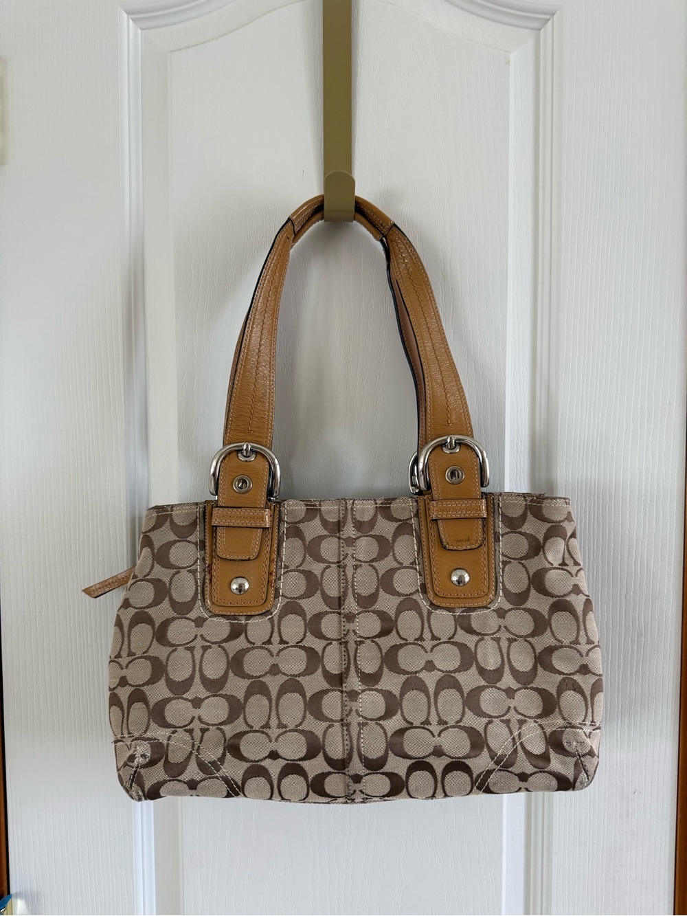 Coach Vintage Signature Soho Tan/Beige - Picture 7 of 10